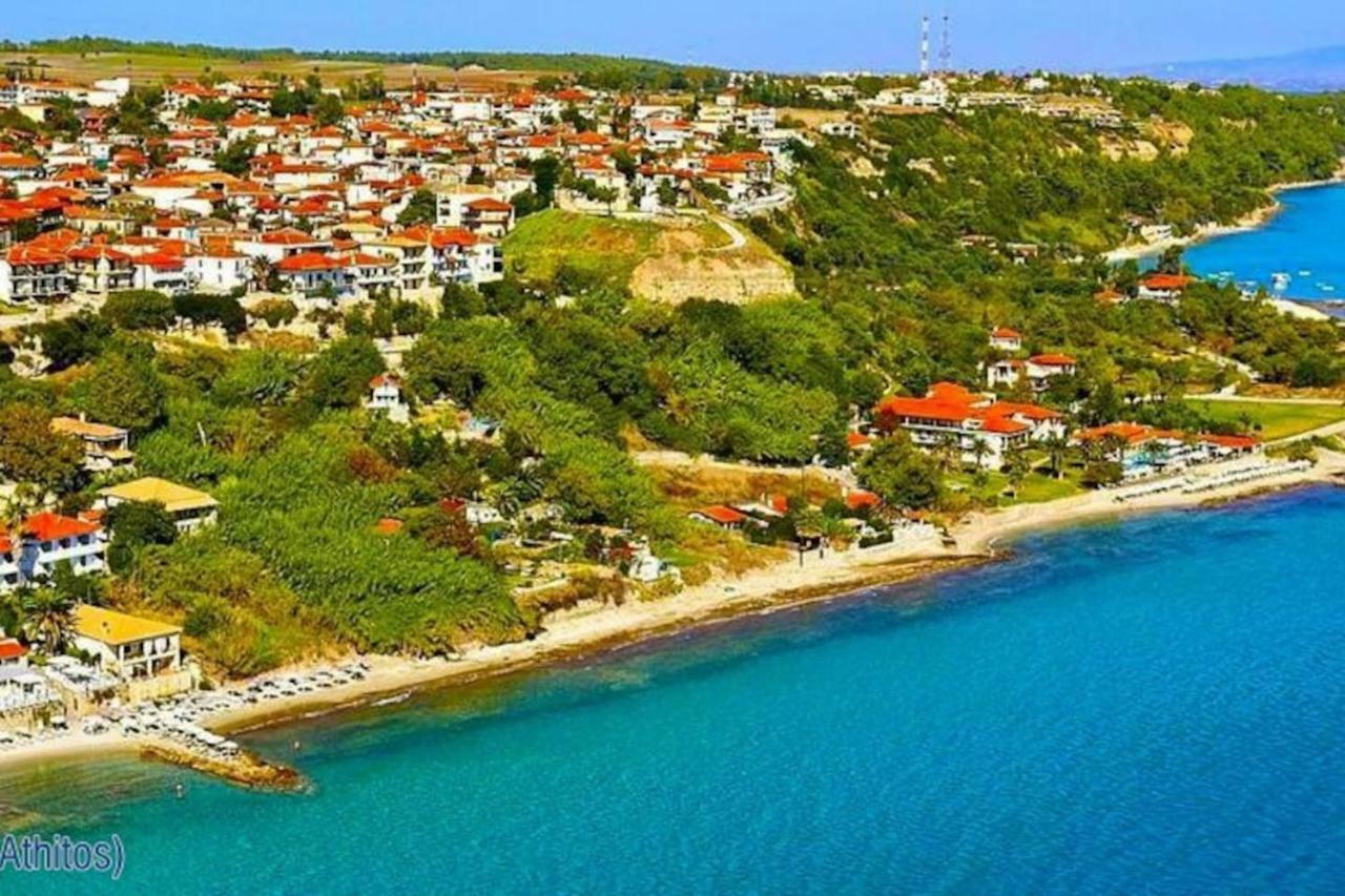 Beautiful Studio In Traditional Afytos Halkidiki-Uvc Sterilized 外观 照片